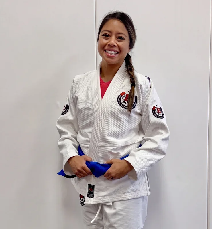 Coach Charlene, blue belt